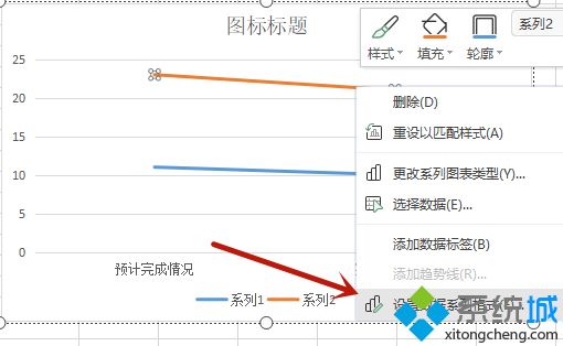 excel折线图自定x轴y轴 excel怎么做折线图