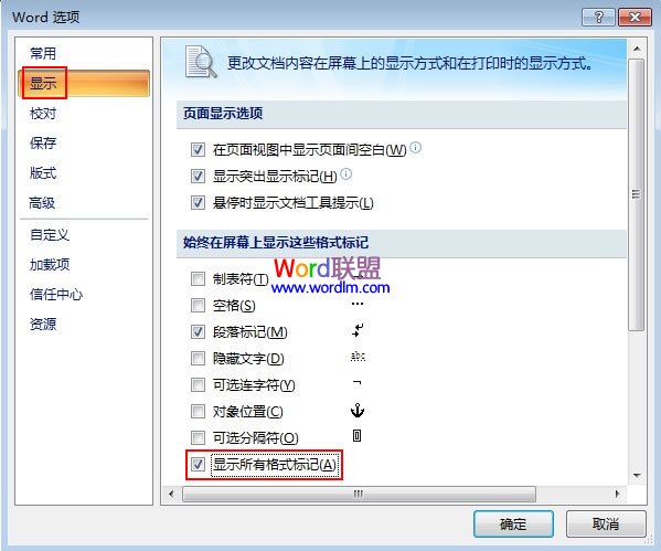 word分隔符 分隔符在Word2007中的插入与显示