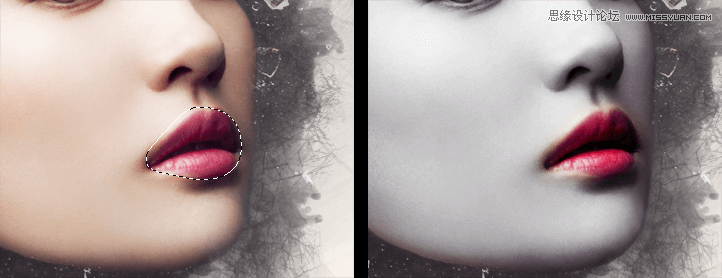 PS合成古典风格的美女头像教程