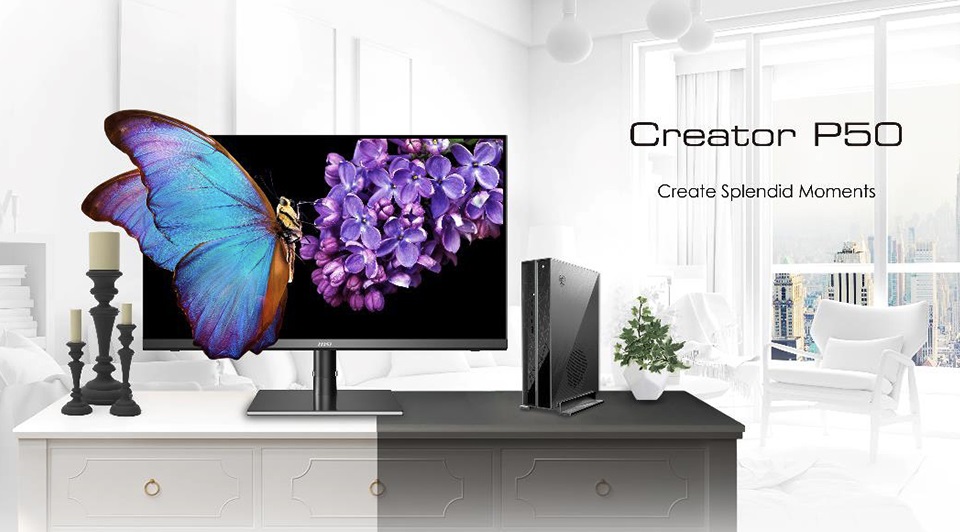 微星推出 Creator P50 迷你主机：5 升小体积，i9 + RTX 30 显卡