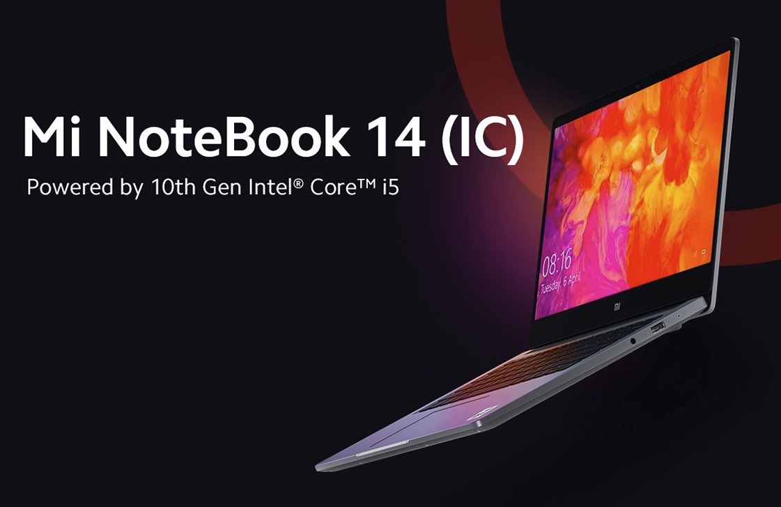 小米 NoteBook 14 (IC) 印度发布:10 代酷睿,新增摄像头