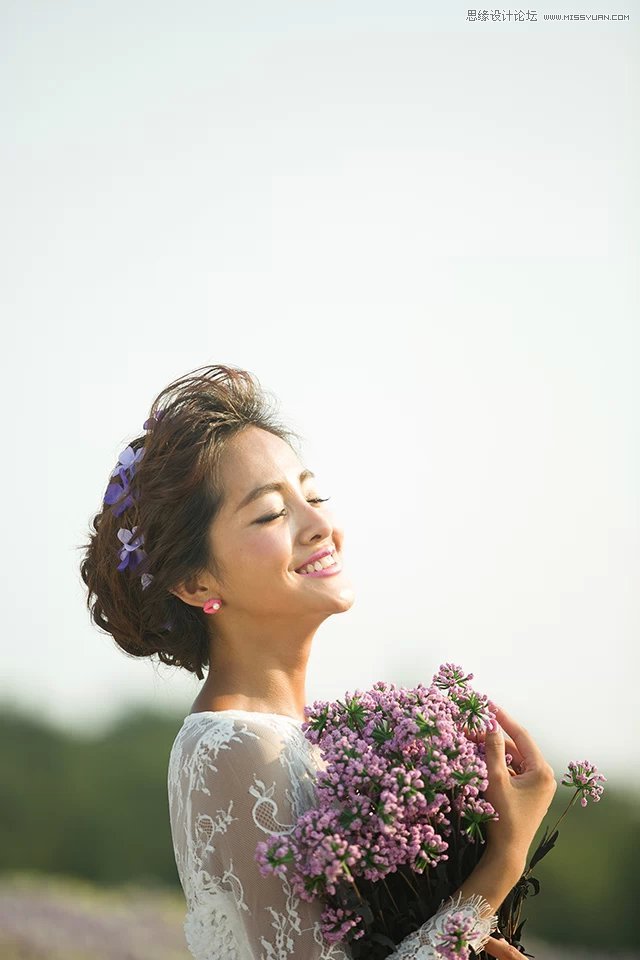 PS调出外景照片韩式小清新艺术效果