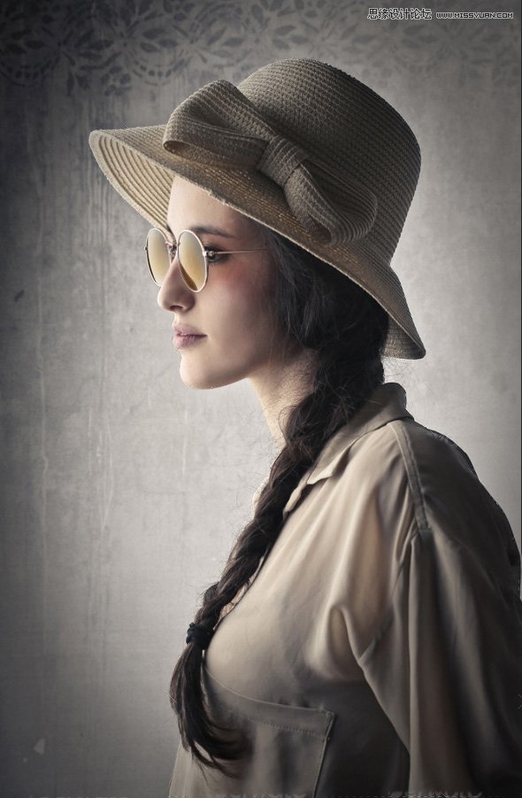 用PS制作室内人像唯美的逆光效果图