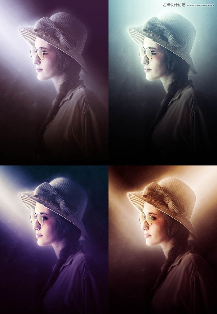 用PS制作室内人像唯美的逆光效果图