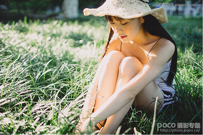 PS结合LR校正严重曝光不足的外景人像