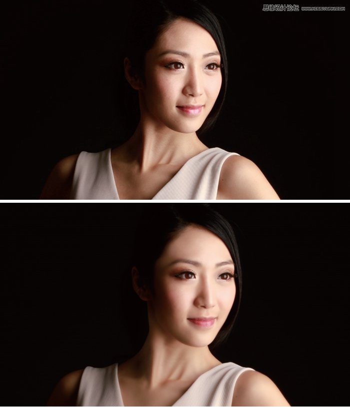 用PS快速的给人像皮肤后期智能美肤