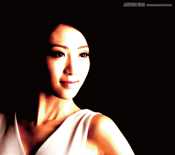 用PS快速的给人像皮肤后期智能美肤