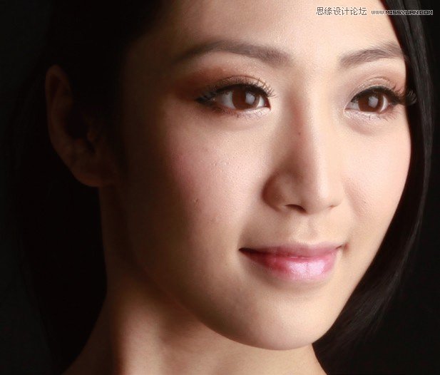 用PS快速的给人像皮肤后期智能美肤