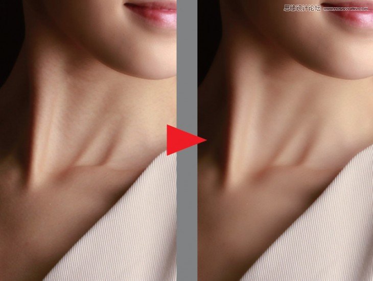 用PS快速的给人像皮肤后期智能美肤