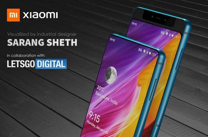 小米环绕屏新专利:滑盖隐藏前置摄像头,屏幕从底部延伸至背面