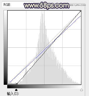 ps给公园外景人像添加夕阳光效效果