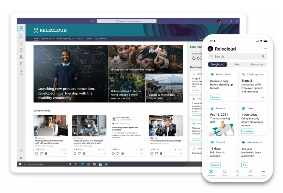 押注远程办公:微软发布 Viva 工作平台