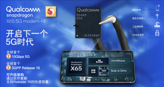 高通骁龙X65基带及射频系统打造面向未来的5G解决方案