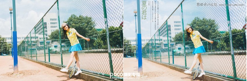 用Lightroom简单四步制作日系风格的人像