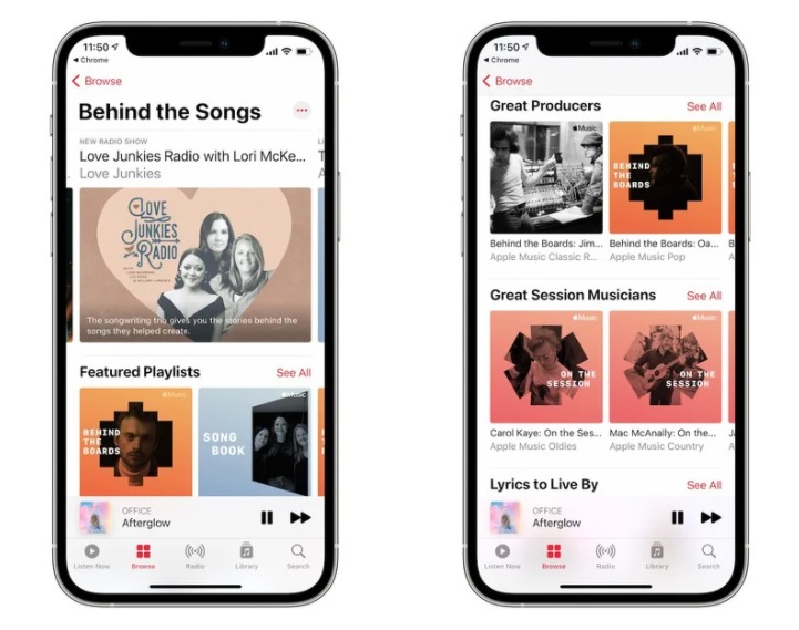 苹果 Apple Music 推出 “歌曲幕后”中心，专注于介绍作曲家和制作人