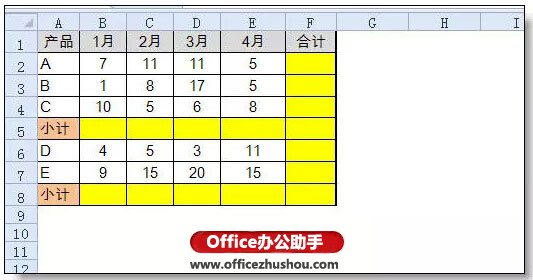 excel sum函数的使用方法 Sum函数的常用方法