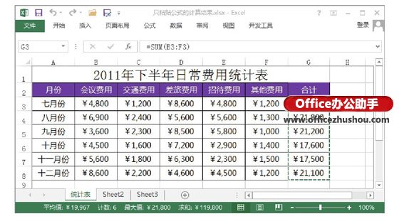 excel跨表格公式粘贴 只粘贴Excel表格中公式计算结果的两种方法
