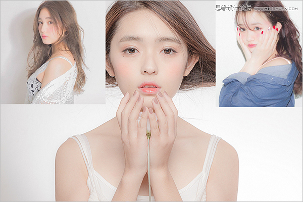 ps调出人像照片粉嫩的肤色效果