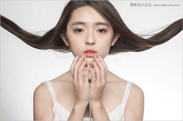 ps调出人像照片粉嫩的肤色效果