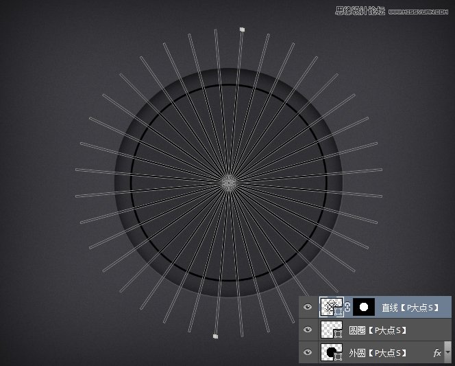 巧用PS图层样式绘制精彩色的按钮图标