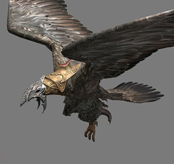 PS合成超酷的战争雄鹰场景效果