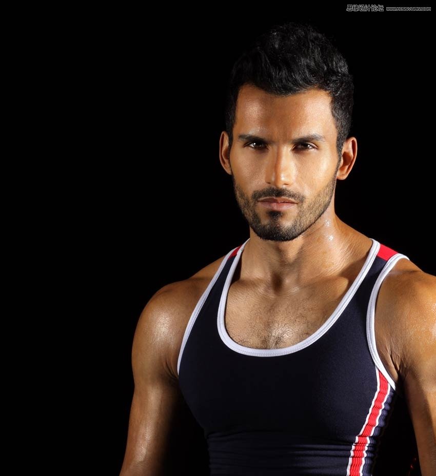 用PS制作创意的镜面多层次人像效果