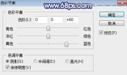 ps调出草地清纯女孩蓝色艺术效果