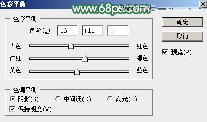 用PS给春季外景女孩添加柔和逆光效果