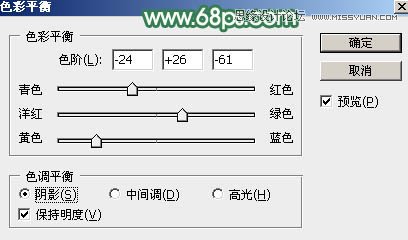 用PS给春季外景女孩添加柔和逆光效果