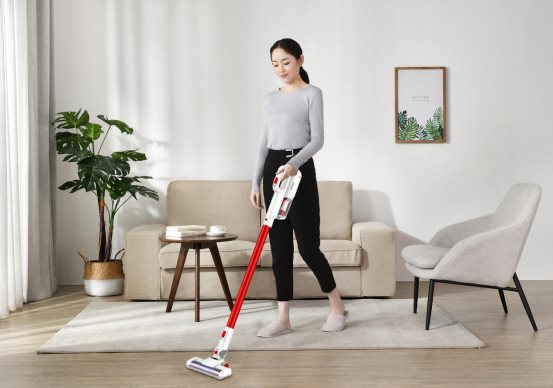 春花P6W无线吸尘器，10分钟轻松清洁整个家