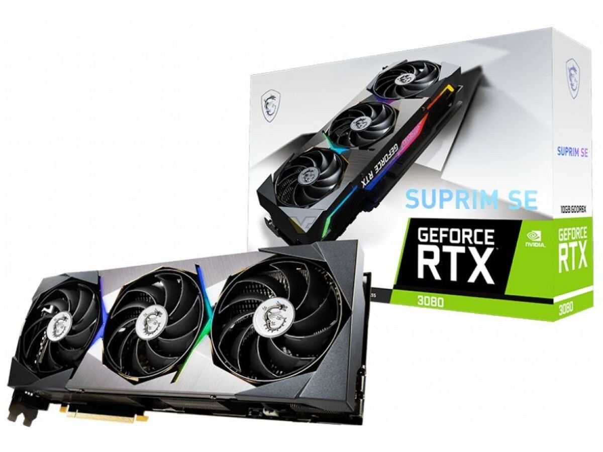 微星发布 SUPRIM SE 系列 RTX 3080/3070 显卡，默认频率降低，散热不缩水