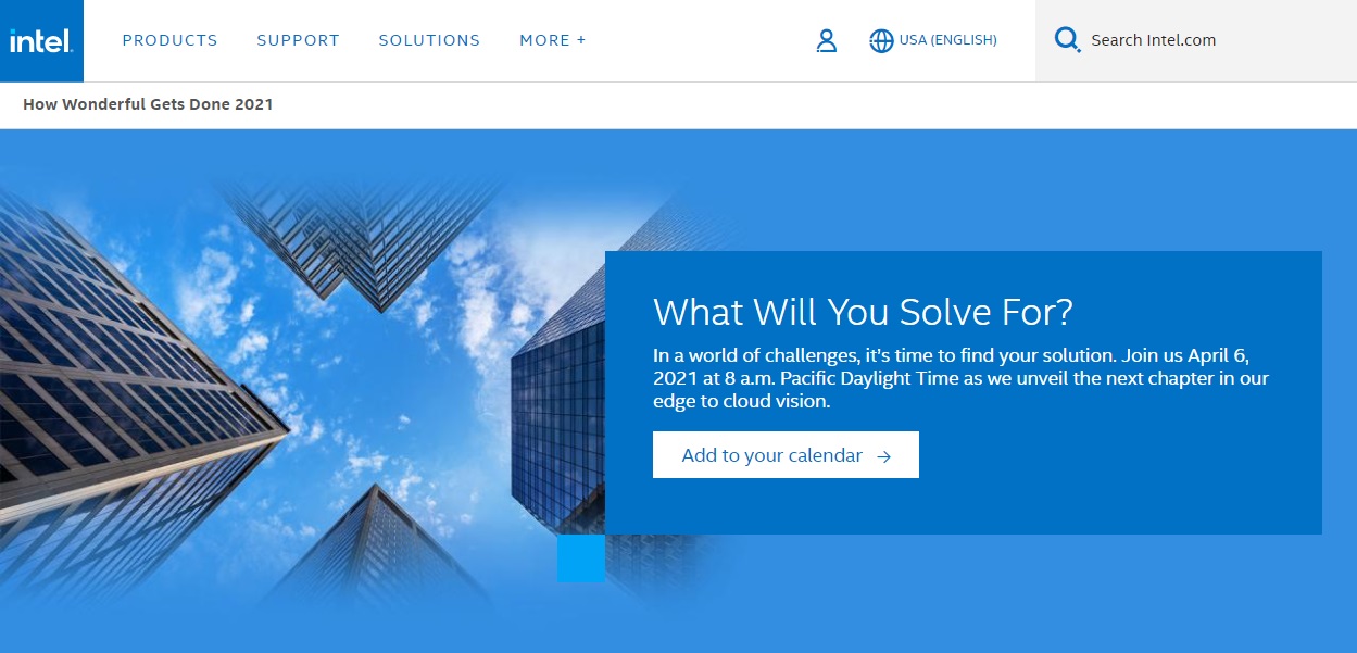 英特尔将于 4 月 6 日 23:00 举办发布会，公布 10nm Xeon 至强处理器