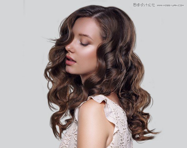 ps合成创意的花朵人像效果图