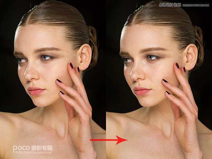 巧用ps插件给人像保留细节后期磨皮