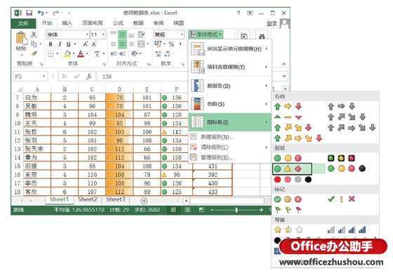 excel用图表直观表达数据 Excel 2013中直观显示数据大小的具体操作方法 excel用图表直观表达数据 Excel 2013中直观显示数据大小的具体操作方法