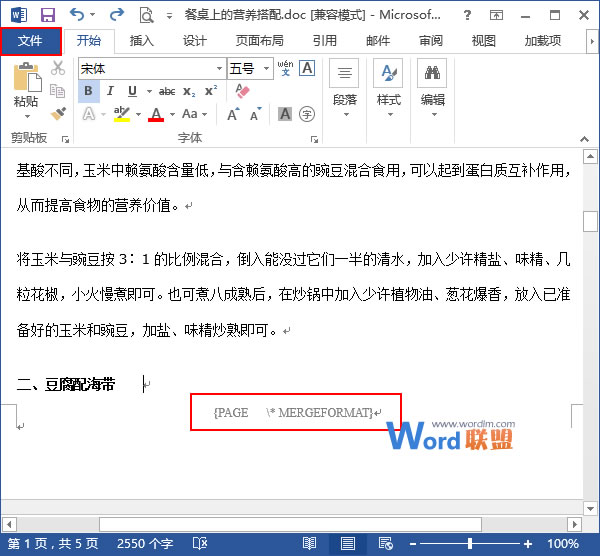 word文档乱码 为Word2013文档解决出现乱码的问题