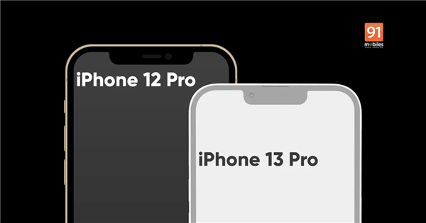 四年来最大升级！iPhone 13 Pro最新渲染图：窄刘海、微缝听筒