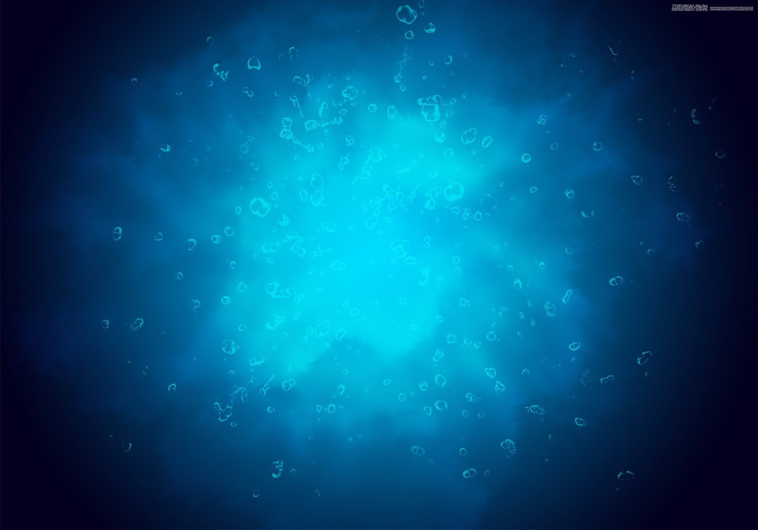 PS设计简约风格的节约用水公益海报