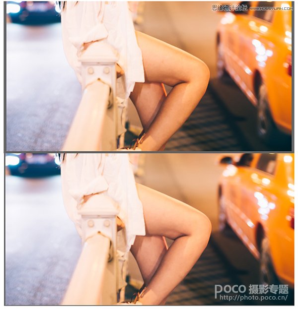 PS详细解析夜景人像前后期处理技巧