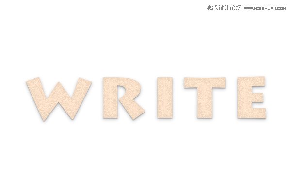 ps快速的制作纸边撕裂的艺术字