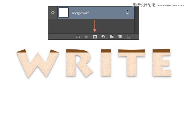 ps快速的制作纸边撕裂的艺术字