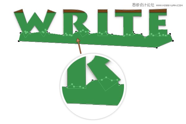 ps快速的制作纸边撕裂的艺术字