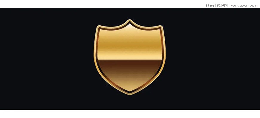 用PS制作金色的海报标题文字