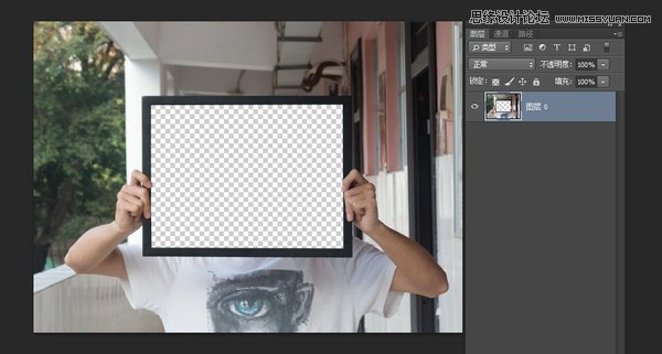 PS制作创意的德罗斯特效应效果