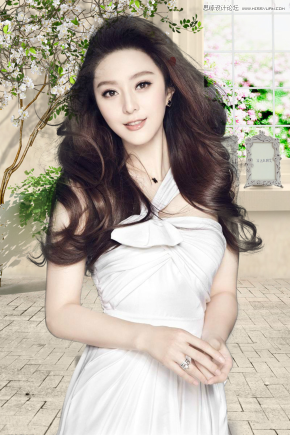 PS巧用抽出滤镜抠出范爷人像照片