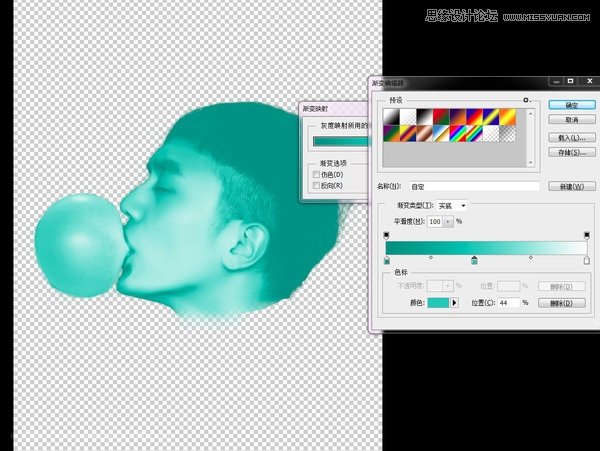 PS结合滤镜设计创意的人像泡泡效果