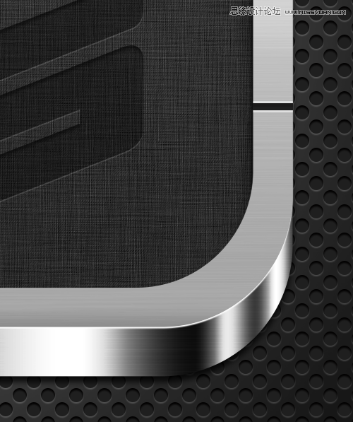 PS设计银色立体效果的APP图标教程