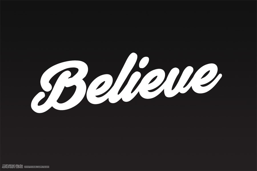 PS制作绚丽星空装饰的艺术字教程