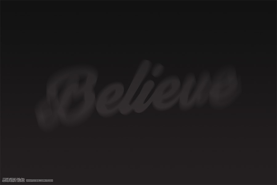 PS制作绚丽星空装饰的艺术字教程