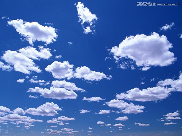 PS制作时尚大气的云朵艺术字教程